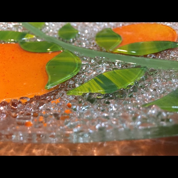 Piscitelli Fused Glass Plate (Small) - Picture 3 of 5